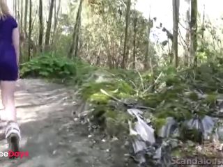 [GetFreeDays.com] Dirty outdoor teen sucks on hard cock in the woods Adult Clip May 2023-9