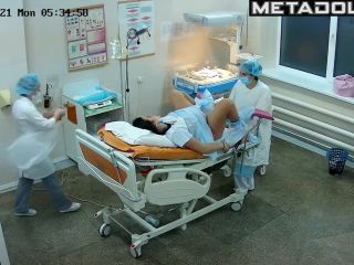 Metadoll.to - Vaginal exam women in maternity hospital 22-8