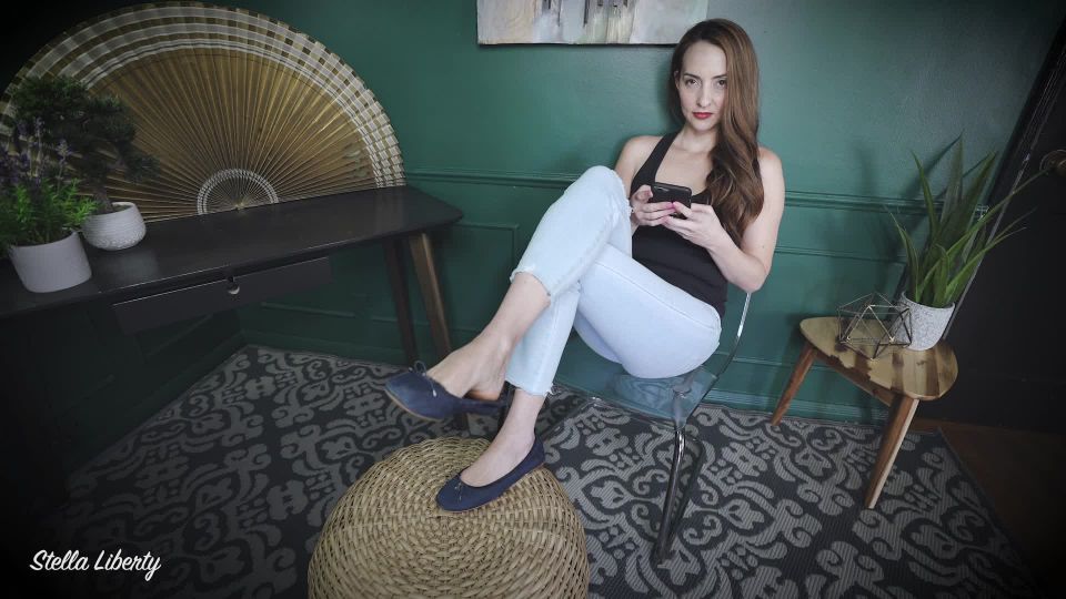 free porn video 47 Stella Liberty - Relax And Dangle, foot fetish office on pov 