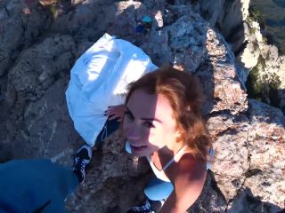 Risky Public Fuck On A Cliff. Amateur Mia Bandini 1080p-1