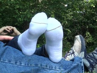 Poor Little Nats Soles in the Park! Tickling!-0