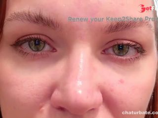 [GetFreeDays.com] Look in my eyes and cum with me My face close up,ASMR durty talk, enchanting eyes show my orgasm. Adult Stream April 2023-1