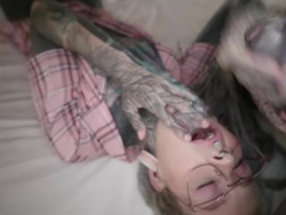 free porn video 21 anal gape dap Ass To Mouth Anal Tattoo Teen Fuck 1080p – Anuskatzz, eye glasses on tattoo-9