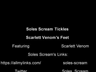 online video 18 Scarlett Venom Foot Tickled, becky foot fetish on pussy licking -9