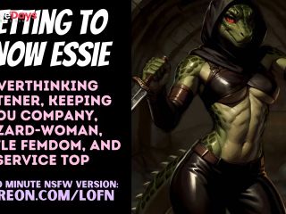 [GetFreeDays.com] F4A Getting to Know Essie - PATREON PREVIEW YUAN-TI MONSTER GIRL DND SCALIE FDOM RP Adult Clip April 2023-4