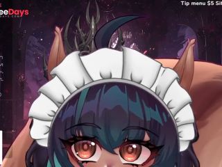 [GetFreeDays.com] SUBMISSIVE BATTLE MAID WELCOMES HER MASTER HOME ERP WITH LEWD SQUIRREL VTUBER SIFAVELLANA Sex Film February 2023-2