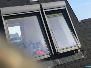 Big tits granny window  spy-0