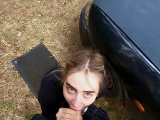 7927 Fucked 18 Year old Stranger in the Car and Cum in her Mouth-9