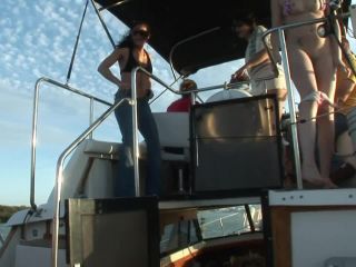 Cute Girls Going on a Naked Boat Ride Around Tampa Bay Tattoo!-8