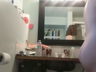 Cute girl with nice ass before shower. hidden cam-3