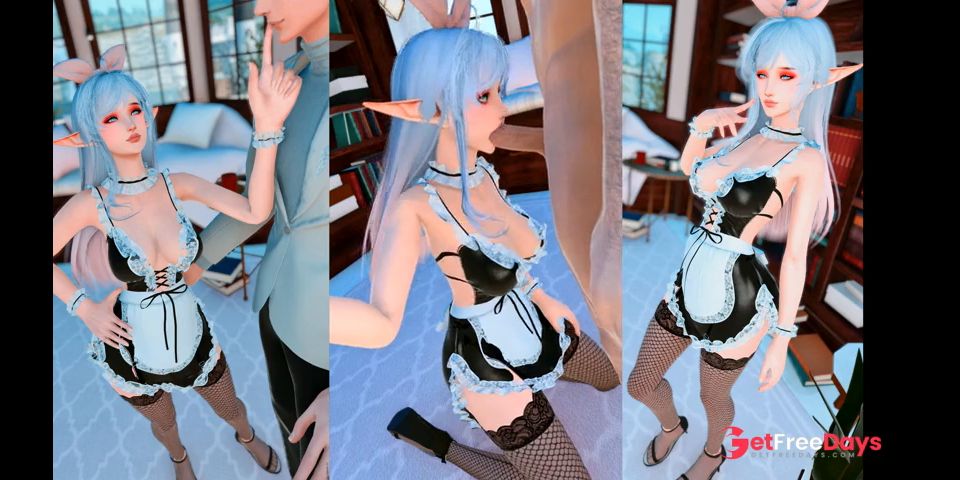 [GetFreeDays.com] Elf maid worships her masters cock Adult Stream May 2023