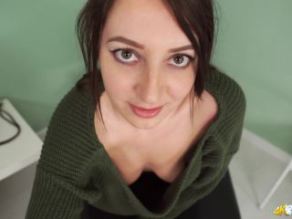 DownBlouse Jerk - Do you have a big cock doc - dirty talk on bdsm porn-8