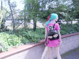 Princessberpl bulma public exhibitionismmasturbation Cosplay!-8