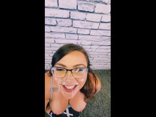 CoyWilder- taking a Big Facial with my new Glasses-9