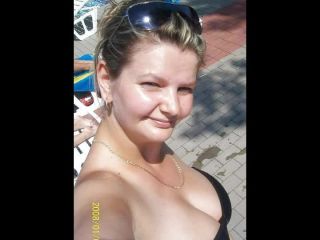 Romanian chick with enormous funbags-4