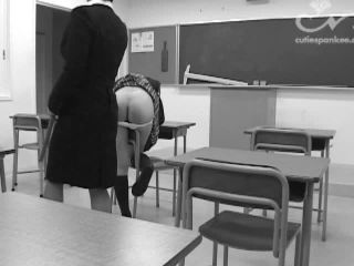 [hotspanker.com] Desk With Memories – Student Nostalgia for Spanking Ruler-8