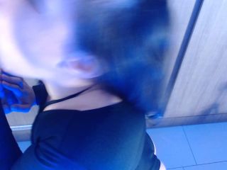 Haubgirl BlowJob in front of mirror - Dancing-7