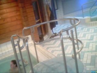 Mixed steam bath in sauna-4