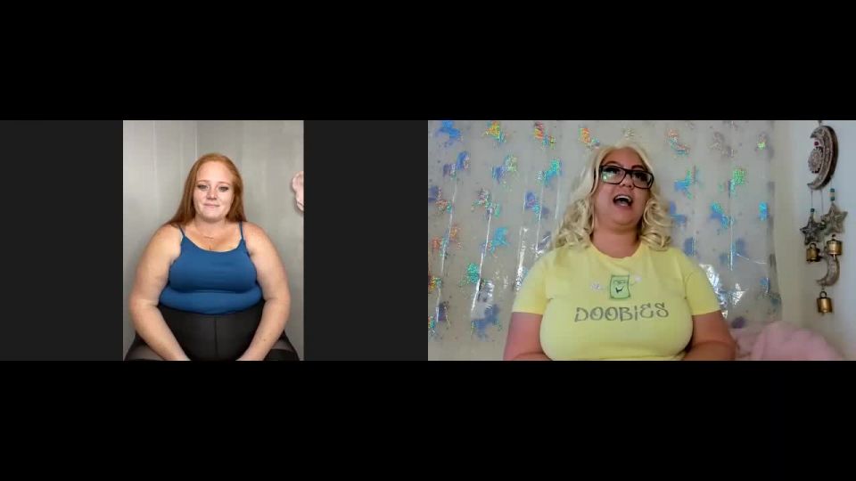 Julie Ginger w Doobiestodollas Podcast BBW!