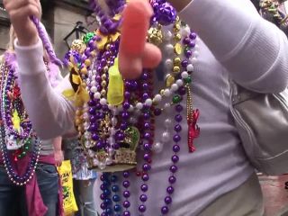 Mardi Gras Chicks on Bourbon  Street-7