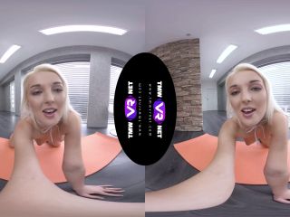 TmwVRnet  Hot Blonde Masturbates During Yoga-5