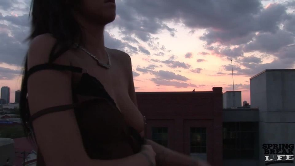 Ashley Grace Naked at Sunset and Around Downtown Tampa public Nicole, Sindy