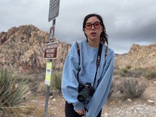 7156 Elle Lee - POV Lost Asian Hitchhiker Babe Gets Picked up...-0