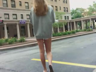 Young legs and feet in flip  flops-9