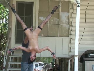 xxx clip 8 bdsm sex porn DungeonCorp - Inverted Porch Hang - Koneko Claw, bondage on bdsm porn-7