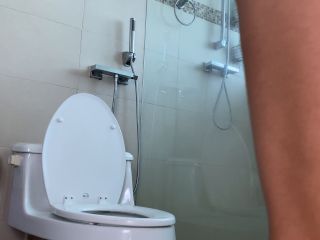 Spying My Step Sis Masturbating On The Toilet-9