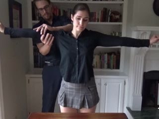 HoloTheWiseWulf – Shoplifting Schoolgirl Stripped and Fucked | school girl | school femdom sissy bondage-0