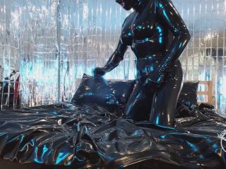 adult xxx clip 28 Rubber Freak - Shining My Rubber Bed - FullHD 1080p, sensual femdom on femdom porn -7