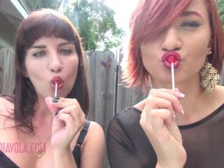 online adult clip 47 fetish fun pov | Sarah Diavola, Goddesss Amadahy - Rainbow Spit and Smoke | fetish-8