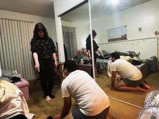 Beastcage Ballbusting - Tanya beats the guy hard in balls - Ballbusting-5