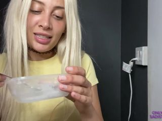 porn clip 9 Extreme Spitting Featuring Mistress Alexis on femdom porn encasement fetish-7