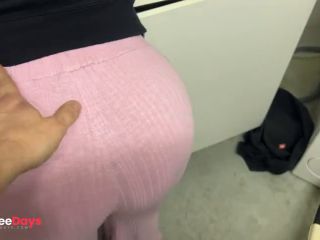 [GetFreeDays.com] german ebony housewife gets her asshole fingered in the laundry room Sex Video May 2023-0