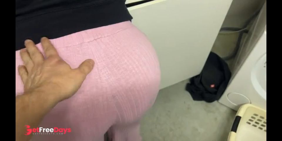 [GetFreeDays.com] german ebony housewife gets her asshole fingered in the laundry room Sex Video May 2023