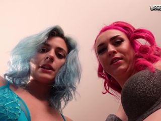 LTLGiantessClips - Mia and Macy in Airbnb Host Gets Shrunk & Dominated SFX - Femdom-9