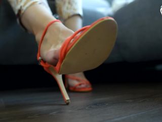 Czech SolesPOV Foot Slave On A Leash For Your Cruel Mistress (POV Femdom, POV Foot Worship, High Heels, Feet) - 1080p-6