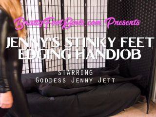 xxx video 25 femdom forced blowjob Jenny Jett's Edging Feet in Face Handjob [Full HD 473.1 MB], jenny jett on femdom porn-0