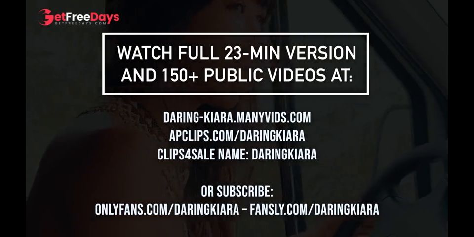 [GetFreeDays.com] Risky Masturbating with Devil Costume on Public Streets Porn Video November 2022