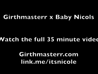 Petite Latina Squirts On Big Dick  Baby Nicols X Girthmasterr-9