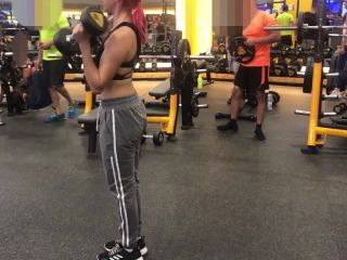 M@nyV1ds - AriaBaker - Workout at the Gym-6