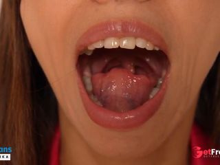 [GetFreeDays.com] Giantess vore fetish a little man and show uvula Sex Leak October 2022-3