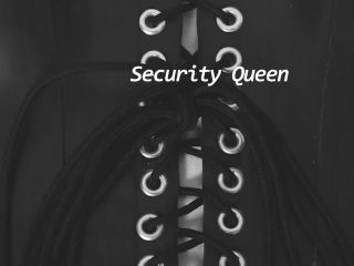 online clip 33 TeaseandThankYou - Security Queen - Mistress Carlin - pantyhose - fetish porn scarf fetish-0