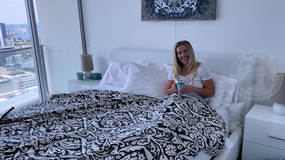 online porn clip 36 nylon feet femdom Australian Aussie Summer Vibes – Son Seduces Mommy on her Birthday Full Version FullHD 1080p, incest on cumshot