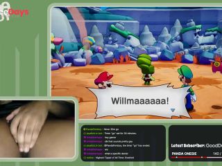 [GetFreeDays.com] PandaFemboy Plays Mario and Luigi Brothership Part 5 Adult Video May 2023-7