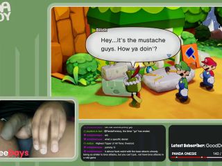 [GetFreeDays.com] PandaFemboy Plays Mario and Luigi Brothership Part 5 Adult Video May 2023-8