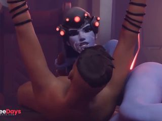 [GetFreeDays.com] Widowmaker Deepthroats A Big Cock And Gets Filled With Cum Sex Clip January 2023-0