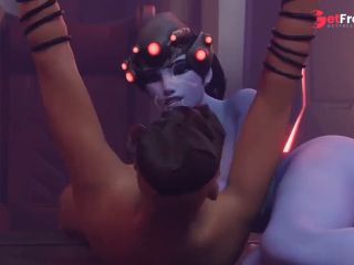 [GetFreeDays.com] Widowmaker Deepthroats A Big Cock And Gets Filled With Cum Sex Clip January 2023-4